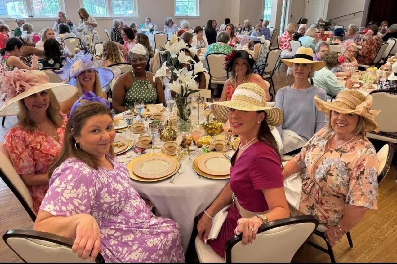 Ladies wearing hats